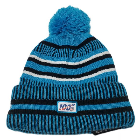 NFL Carolina Panthers Pom Knit Hat - Picture 4 of 5